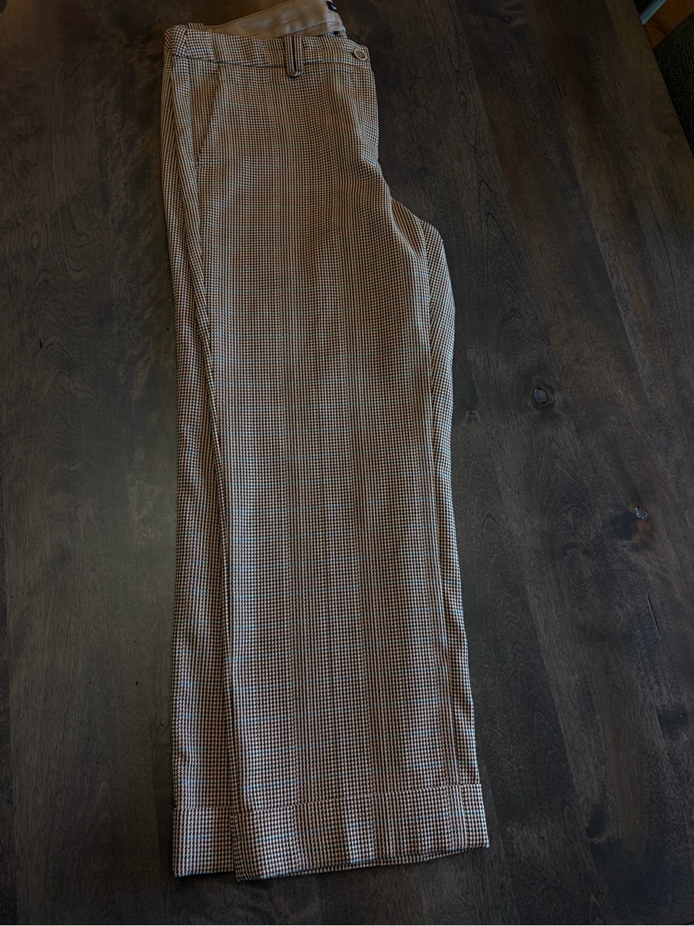 Luisa Cerano Tweed Houndstooth Pant - Picture 5 of 9